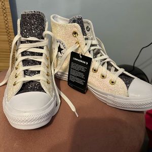 Brand New Glitter Converse